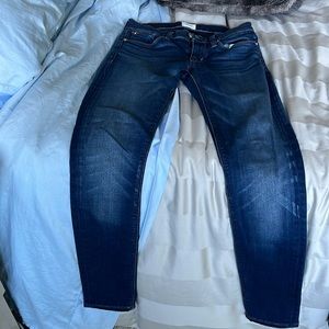 Hudson Nico 7.5" Mid Rise Skinny Jeans Size 26